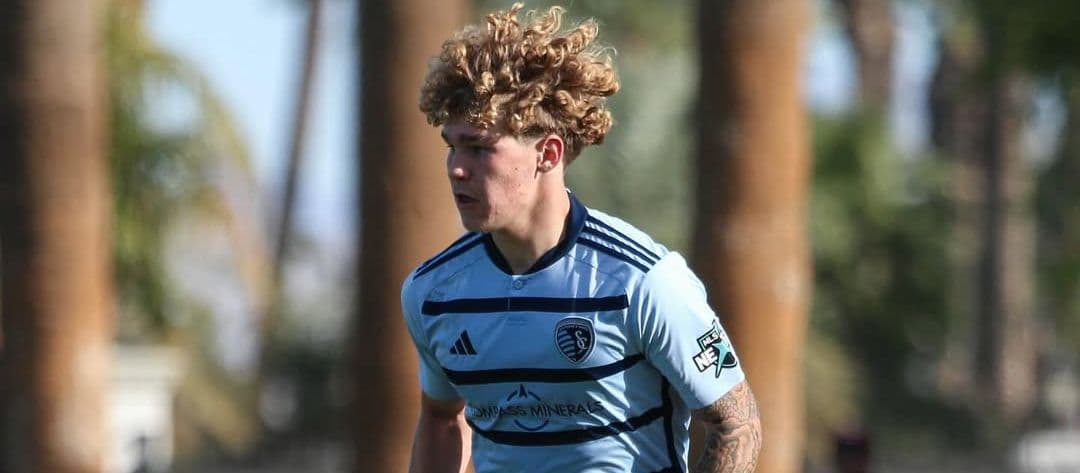 Zane Wantland Firma su Primer Contrato Profesional con Sporting Kansas City II